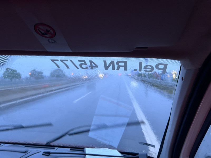 Starker Regen begleitete uns auf der Anfahrt