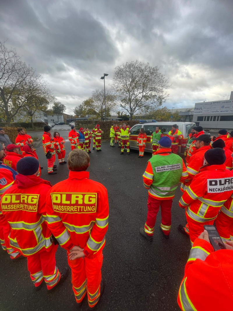 Besprechung vor Übungsbeginn